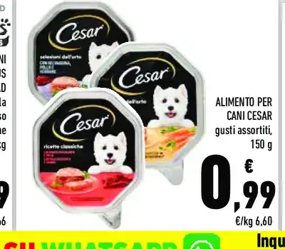 Alimento per cani Cesar