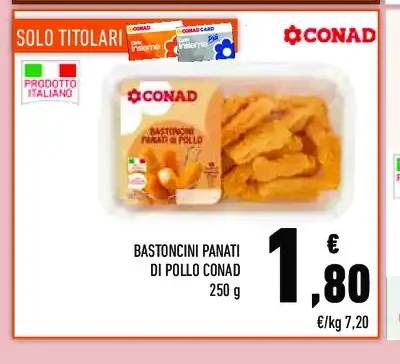 Bastoncini panati di pollo