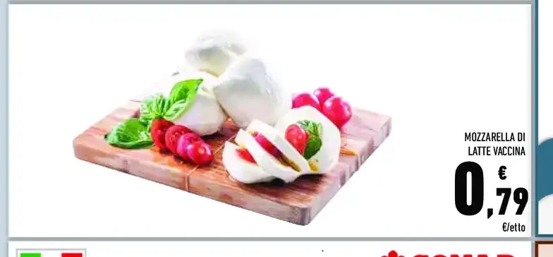 Mozzarella di latte vaccina