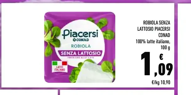 Robiola senza lattosio