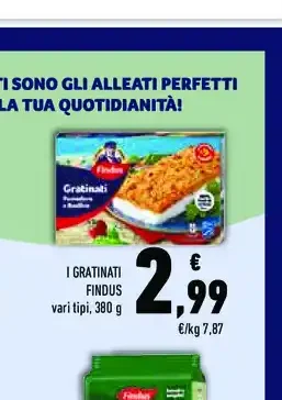 I gratinati Findus
