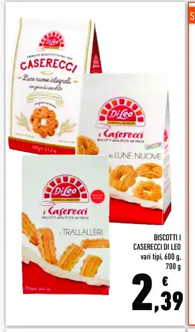 Biscotti Case­recci di Leo