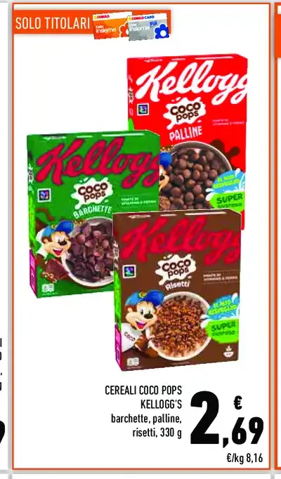 Cereali Coco Pops Kellogg’s