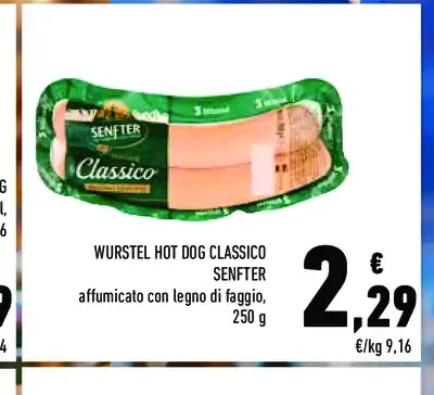 Wurstel Hot Dog Classico