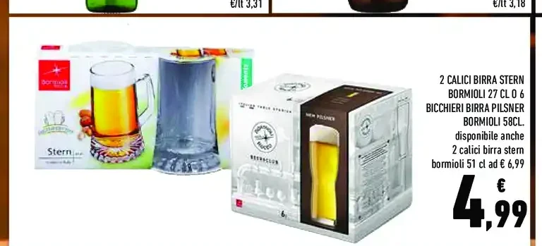 Set bicchieri birra Stern