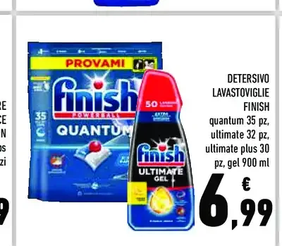 Detersivo lavastoviglie Finish