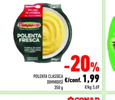 Polenta classica DimmiSi