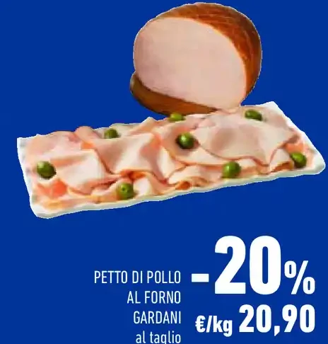 Petto di pollo al forno Gardani