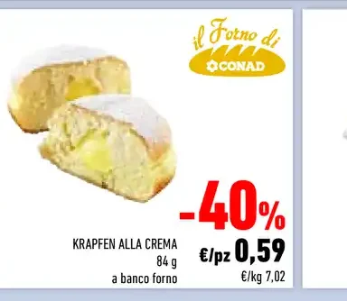Krapfen alla crema