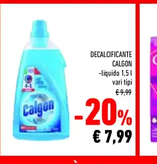 Decalcificante Calgon