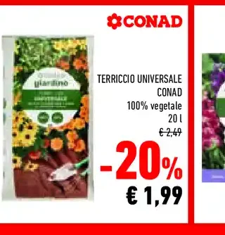 Terriccio universale Conad