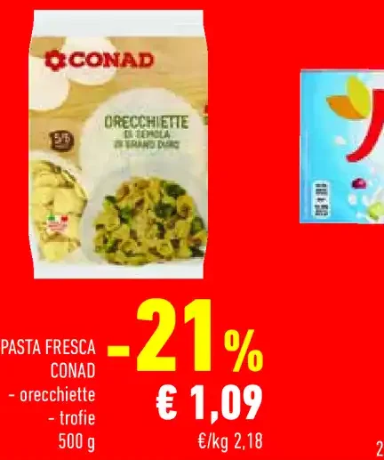 Pasta fresca Conad