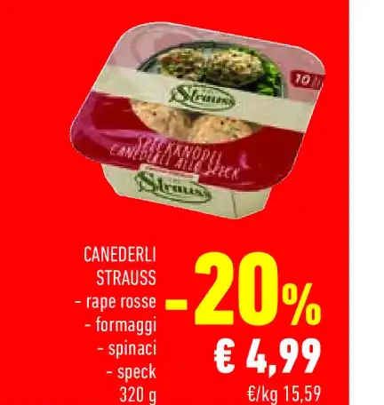 Canederli Strauss