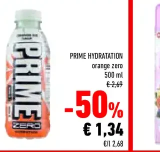 Prime Hydration Orange Zero