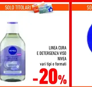 Linea cura e detergenza viso Nivea