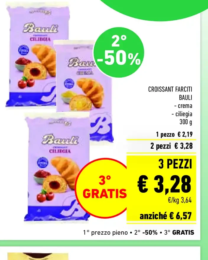 Croissant farciti Bauli 300 g