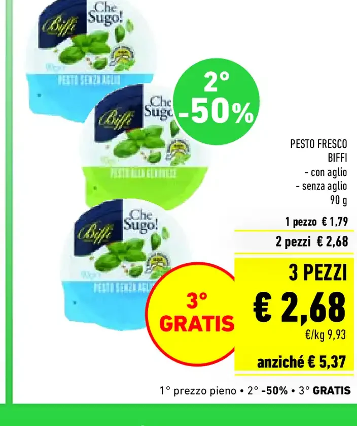 Pesto fresco Biffi 90 g