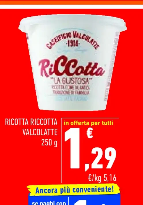 Ricotta Valcolatte