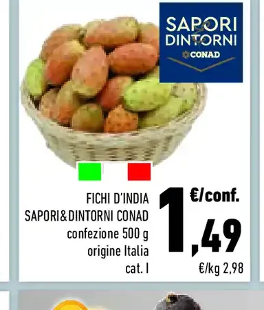Fichi d'India Sapori&Dintorni Conad
