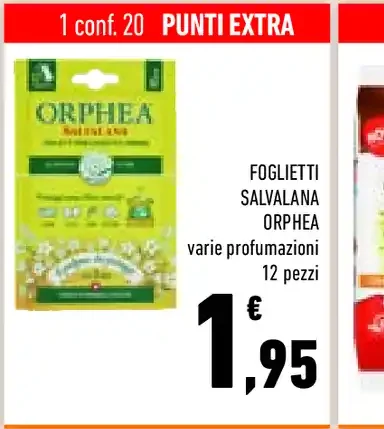 Foglietti salvalana Orphea