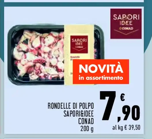Rondelle di polpo Sapori&Idee Conad