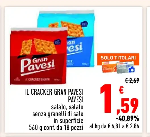 Cracker Gran Pavesi