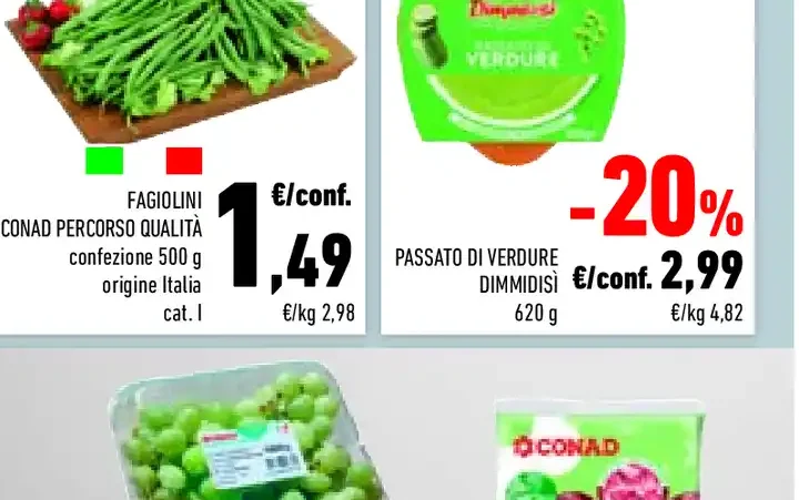 Banane Conad Percorso Qualità