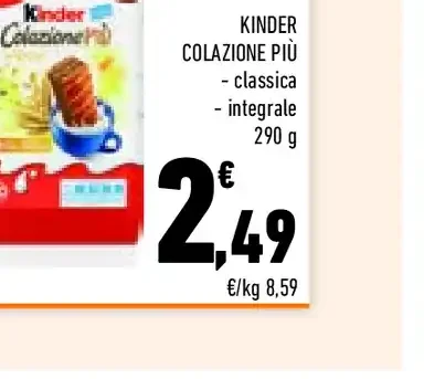 Kinder Colazione Più