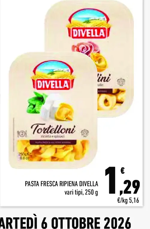 Pasta fresca ripiena Divella