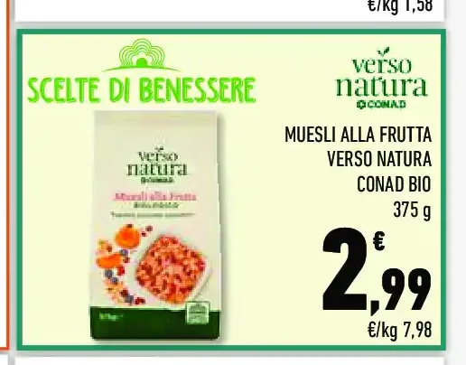 Muesli alla frutta