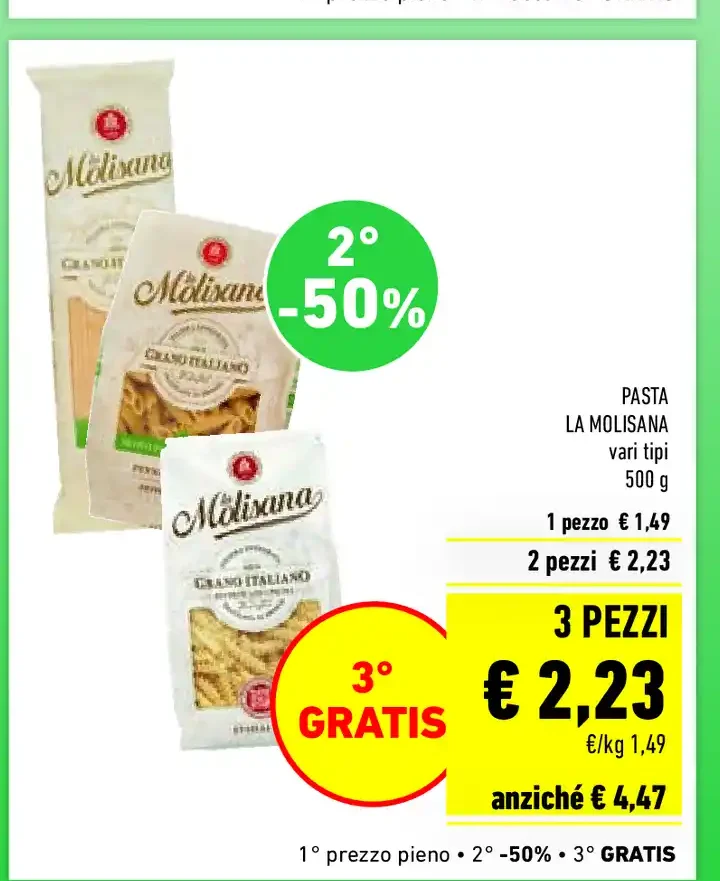 Pasta La Molisana vari tipi 500 g