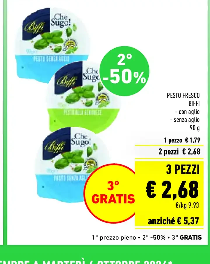 Pesto fresco Biffi 90 g
