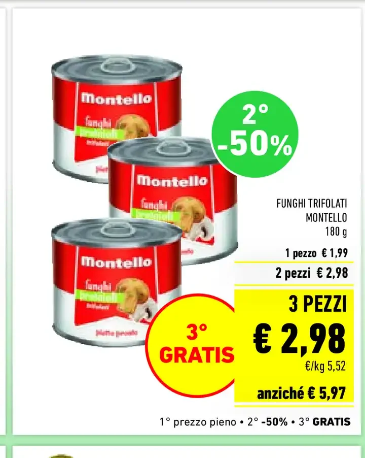 Funghi trifolati Montello 180 g