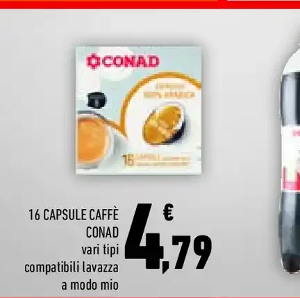 Capsule caffè Conad