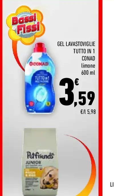 Gel lavastoviglie Tutto in 1