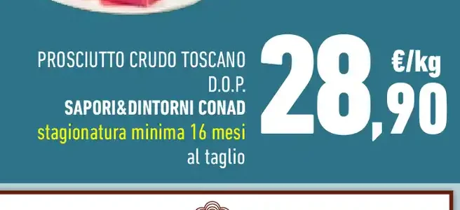 Prosciutto crudo