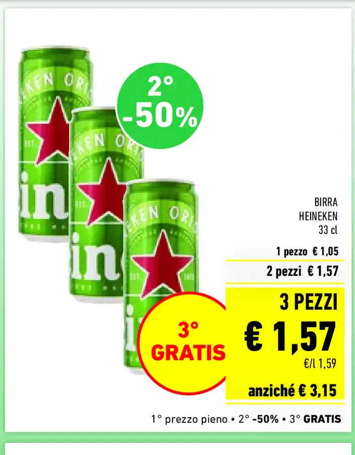 Birra Heineken