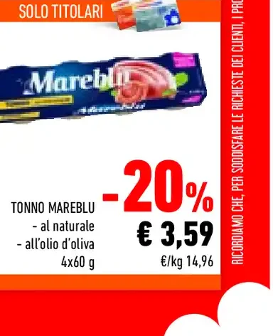 Tonno Mareblu