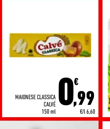 Maionese classica Calvé