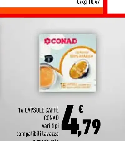 Capsule caffè Conad