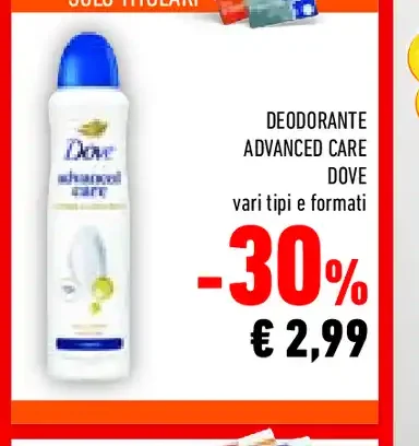Deodorante Dove Advanced Care