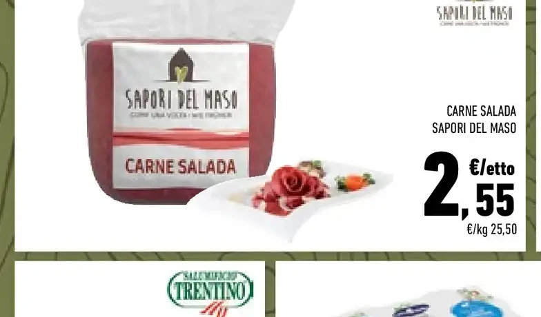 Carne salada Sapori del Maso