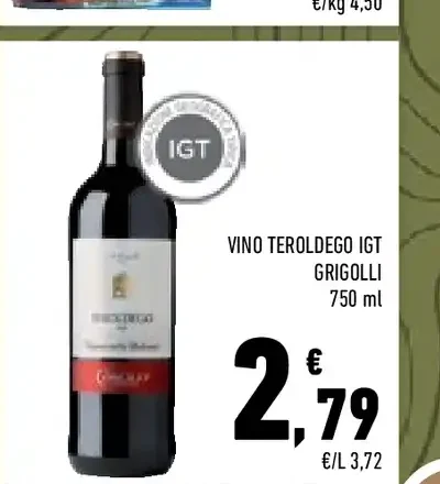 Vino Teroldego IGT Grigolli