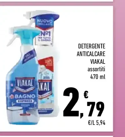 Detergente anticalcare Viakal