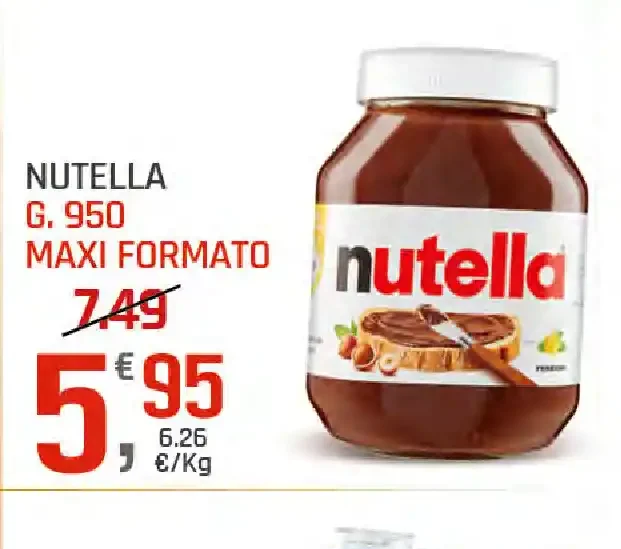 Nutella Maxi Formato