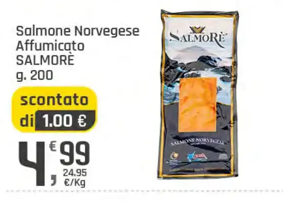 Salmone norvegese affumicato Salmorè