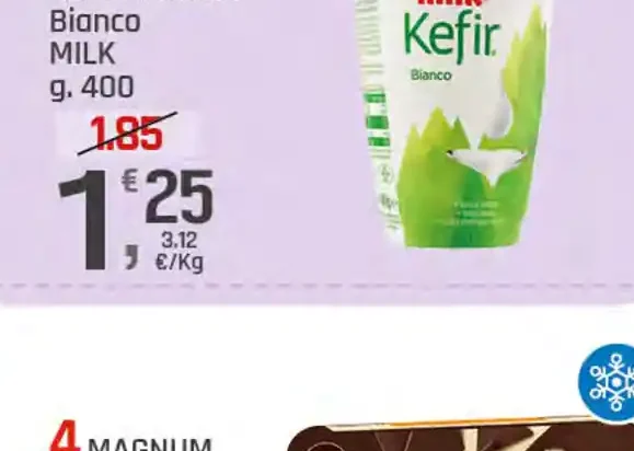 Kefir cremoso bianco