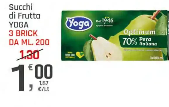Succhi di frutta Yoga