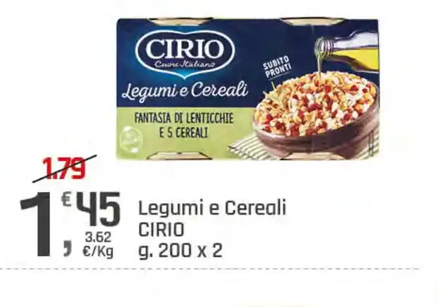 Legumi e Cereali