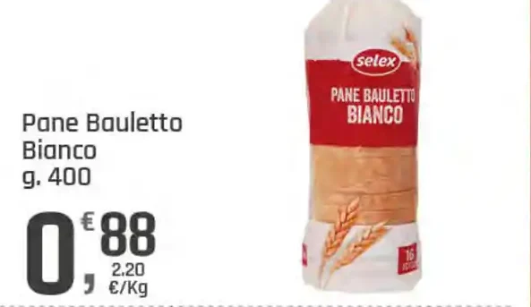 Pane bauletto bianco
